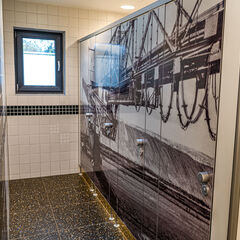 Toilettenkabinen, Foto: Christian Gro&szlig;e