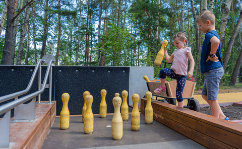 Kegelbahn im Familienpark, Foto: Christian Große