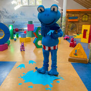 Froggis Farbunfall, Foto: Julia Kussatz