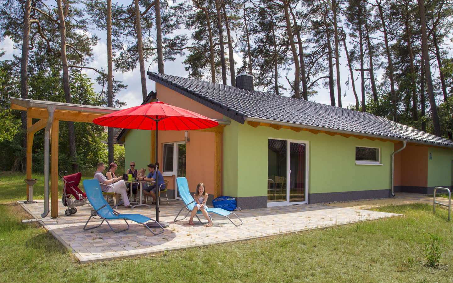 Urlaub mit Freunden im Familienpark, Foto: Harry Müller
