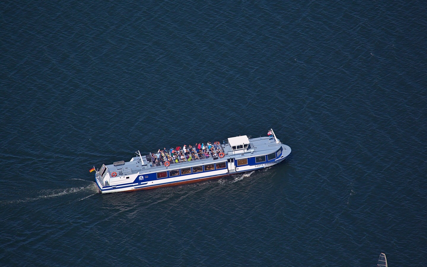 Fahrgastschiff Santa Barbara, Foto: Reederei M. Löwa GmbH, Lizenz: Reederei M. Löwa GmbH