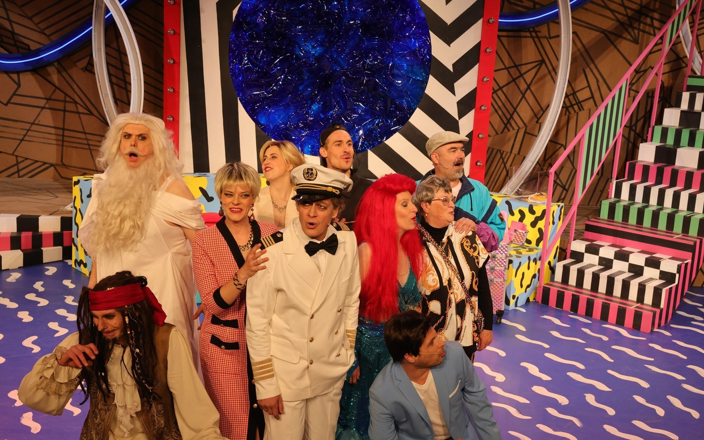 Foto aus der Inszenierung "Wenn ich den See seh...", Foto: Steffen Rasche, Lizenz: Zweckverband Neue Bühne - Niederlausitzer Theaterstädtebund Senftenberg