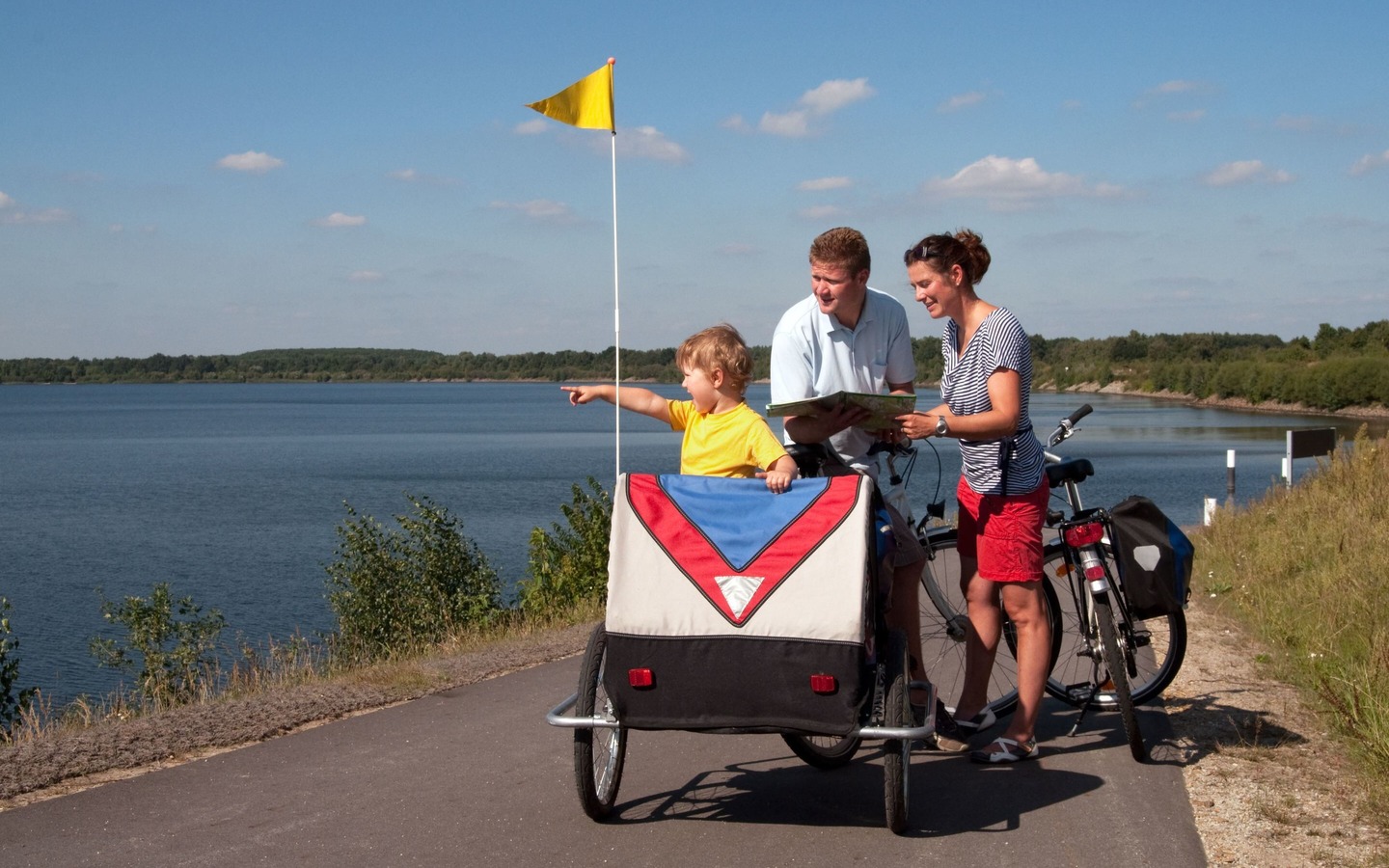 Radtour um den Senftenberger See, Foto: Nada Quenzel