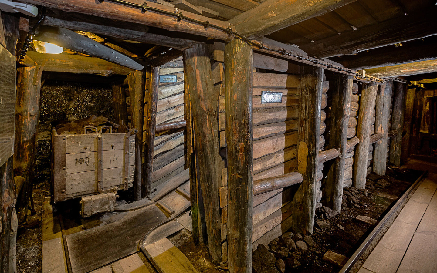 Besucherbergwerk - Schloss und Festung Senftenberg, Foto: Thomas Kläber, Lizenz: Museum OSL