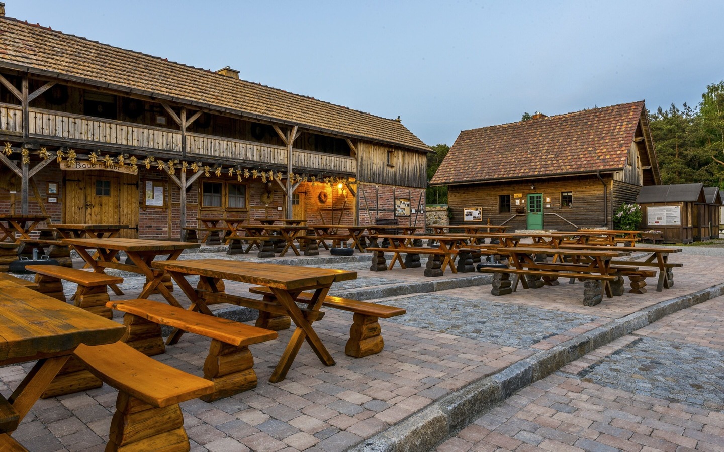 Bauernstube der Krabat-Mühle Schwarzkollm, Foto: Daniel Reiche, Lizenz: Krabat-Mühle