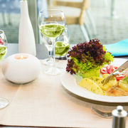 A la carte essen im Strandhotel, Foto: Harry M&uuml;ller