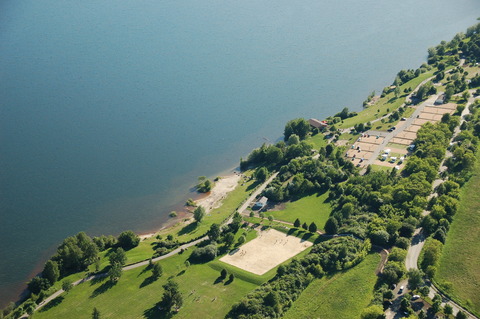 Luftaufnahme Seestrand Buchwalde, Foto: Andreas Schultz