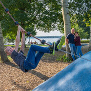 Spielplatz "Spur der Steine" am Stadthafen Senftenberg, Foto: Christian Gro&szlig;e