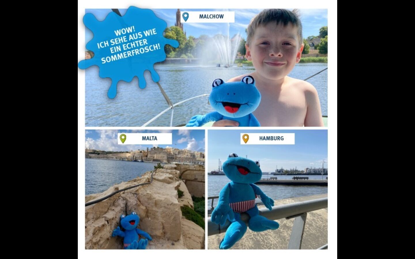 Froggis Reisetagebuch (Seite 3), Copyright: LSB