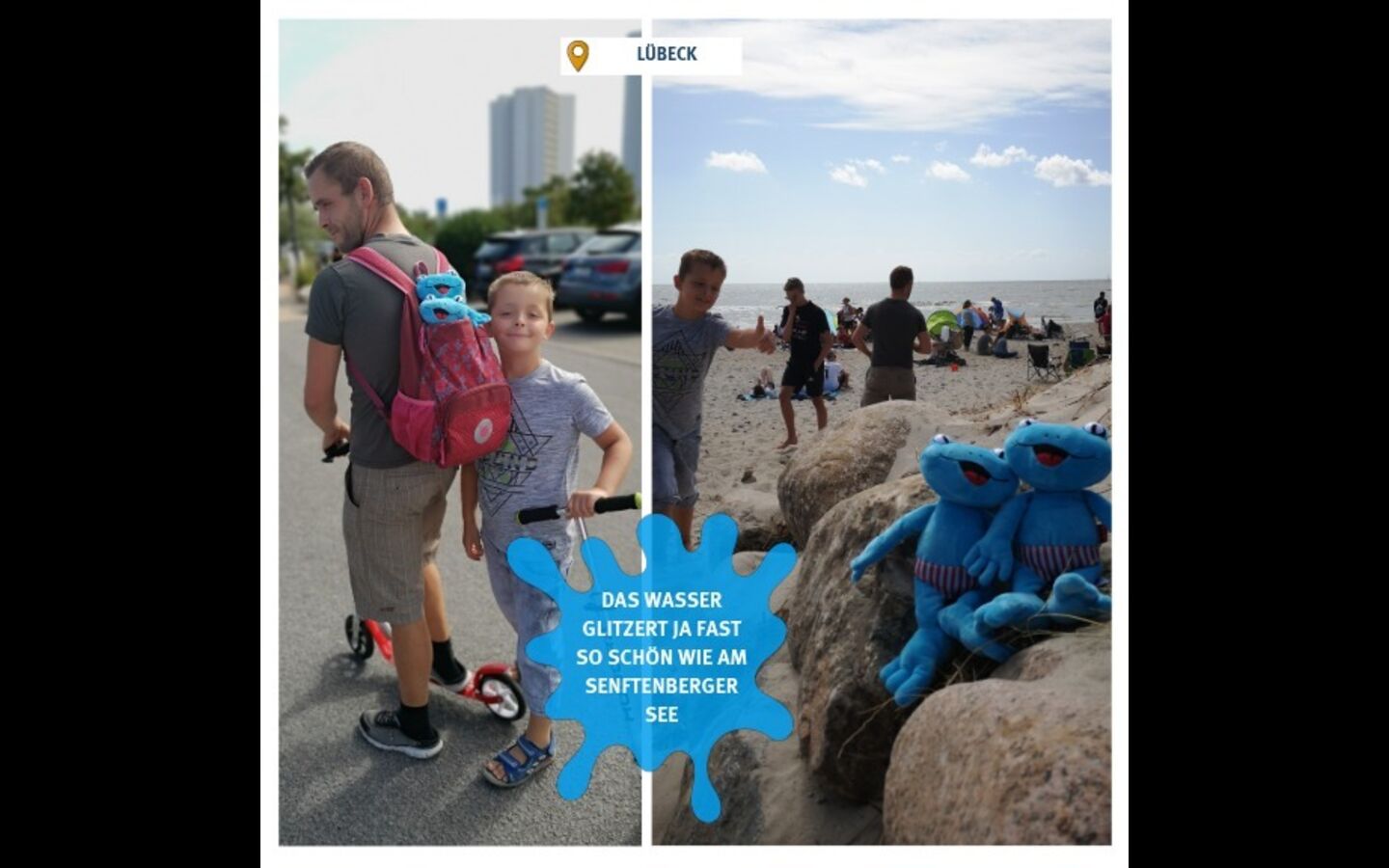 Froggis Reisetagebuch (Seite 8), Copyright: LSB