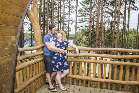 Baumhaus im Hafencamp, Foto: Harry Müller