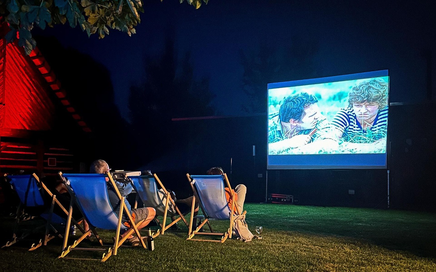 Retro-Kino unterm Sternenhimmel , Foto: Gall, Lizenz: Museum OSL